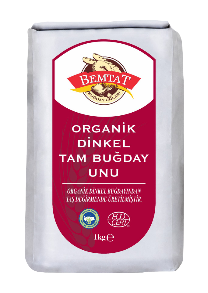 Organik Dinkel Tam Buğday Unu   1 Kg.